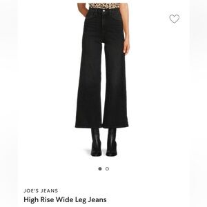 Joe’s Jeans Meira High Rise Black Jeans size 29 NWT